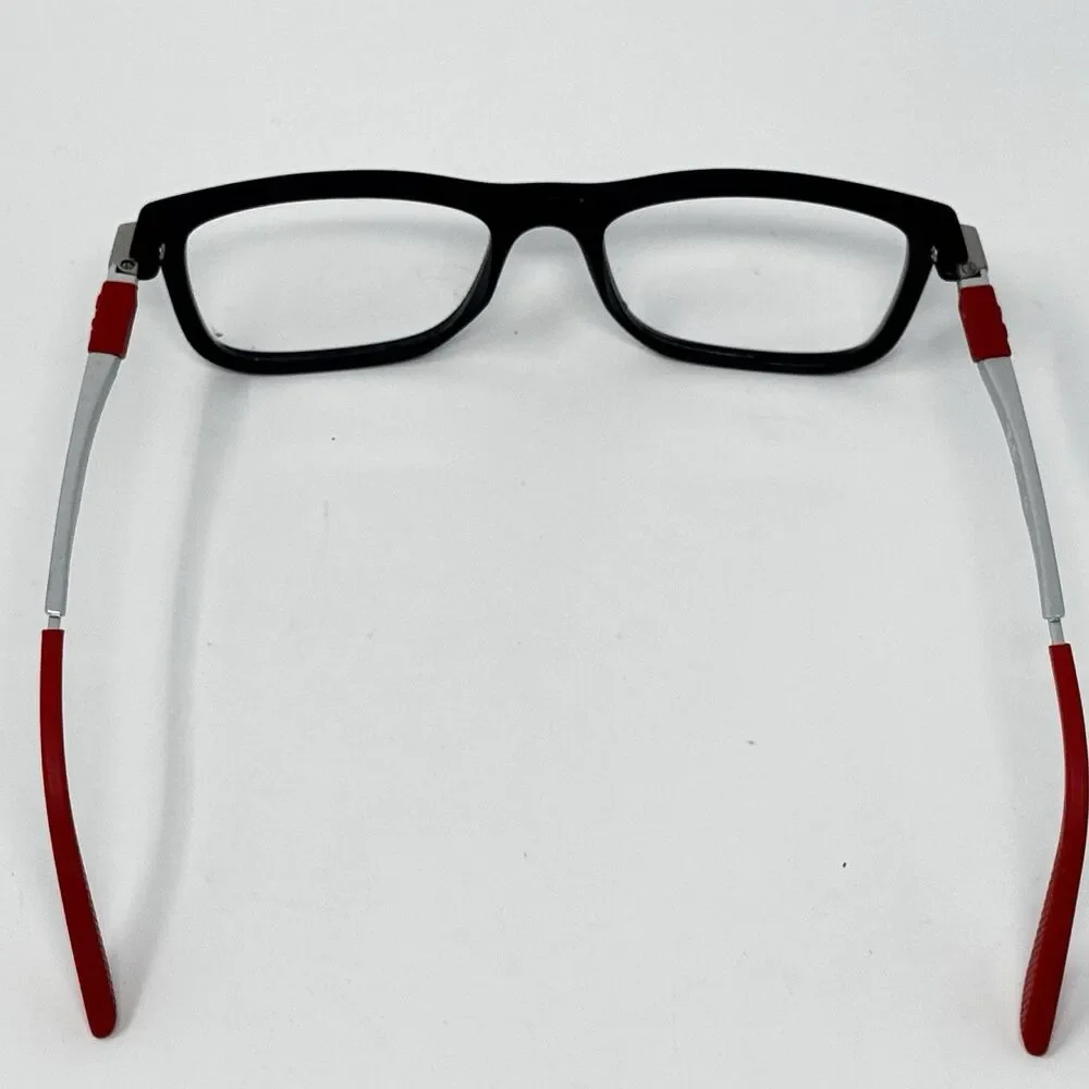 Ray-Ban RB1549 3652 Matte Black Red Eyeglass Frames 48-16-125 Authentic (A)